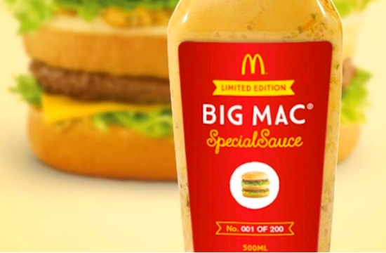 Bottle of McDonald's Big Mac sauce sells for £65,900 on British eBay