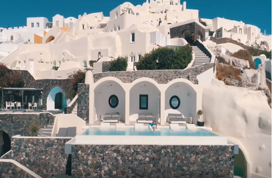 Santorini hotel clip wins gold in Cannes Festival