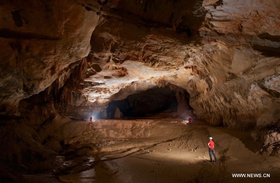 Rare 420-metre deep cave discovered in South China