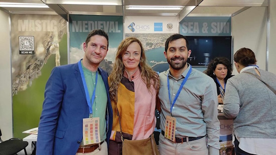Chios impressed at the exhibition in Sofia - Mastic "mixed" with Bougatsa of Serres