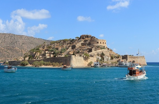 Infrastructure works on Spinalonga island to assist visitors and protect the monument
