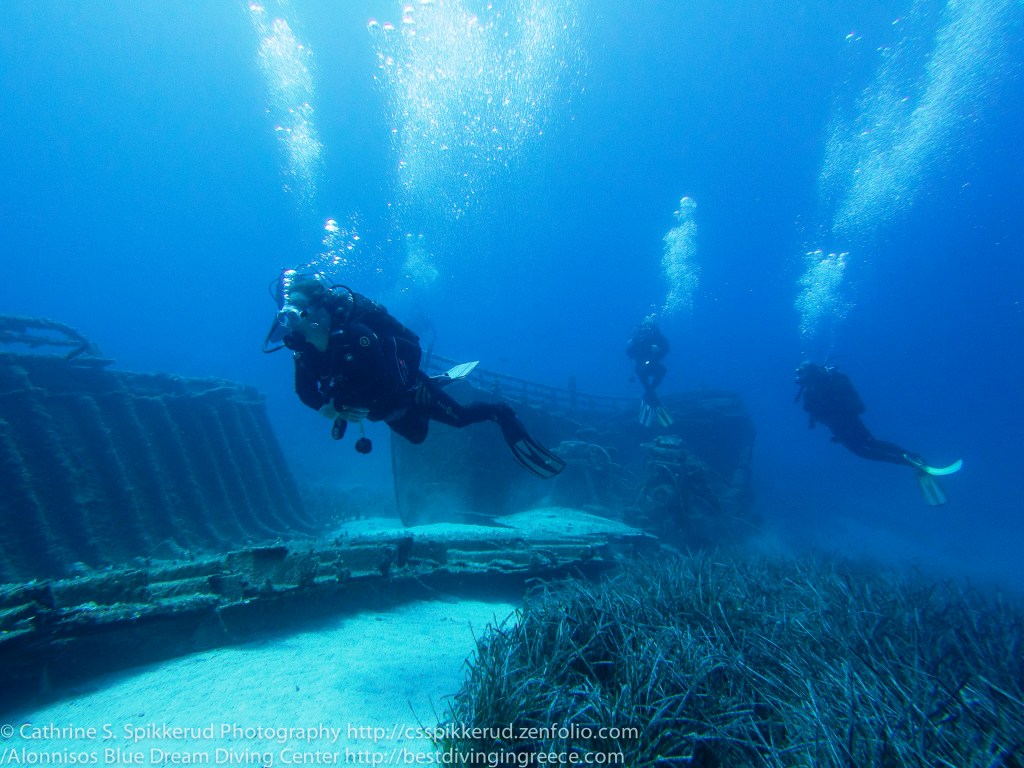 Promotion of Alonissos to the French public of diving enthusiasts