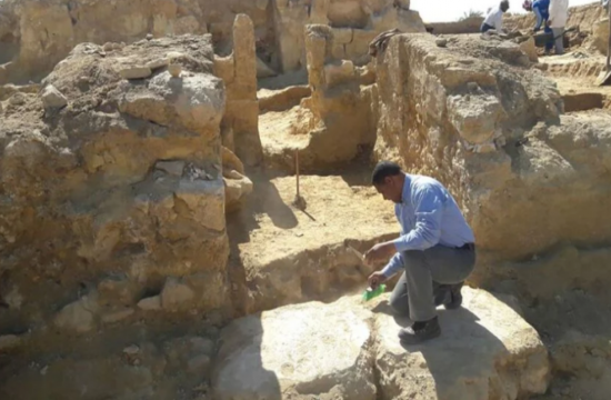 Remains of rare 2,200-year-old Greco-Roman temple discovered in Egypt
