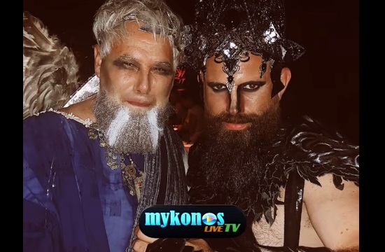 Epic party in Mykonos with togas, Trojan Horse and Duran Duran (video)