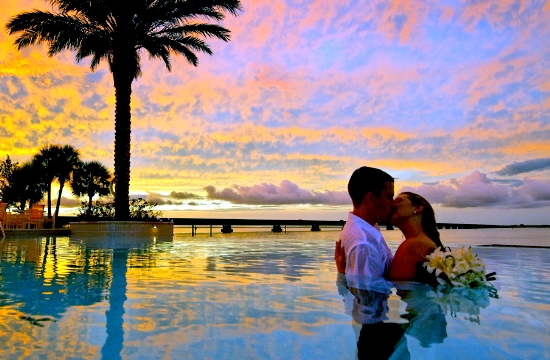 Vogue: One of five stunning Honeymoon Suites in Santorini