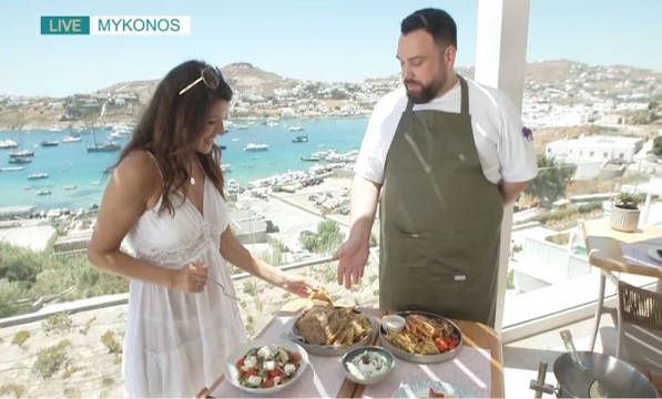 British ITV broadcasts live from Mykonos