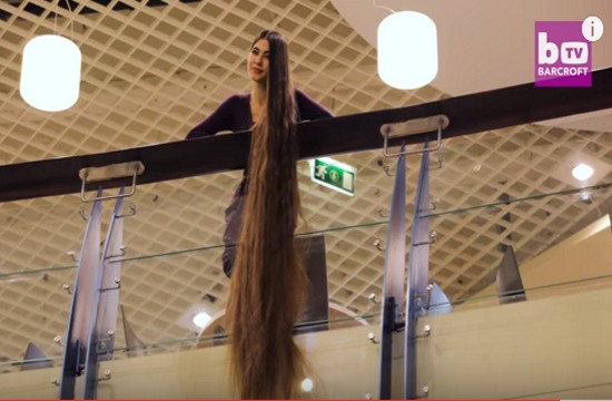 Real-life Rapunzel grows 2.30 meters hair in 20 years (video)