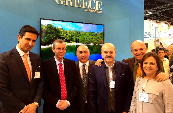 Hellenic Association of Travel and Tourist Agencies in ΙΜΤΜ Tel Aviv exhibition