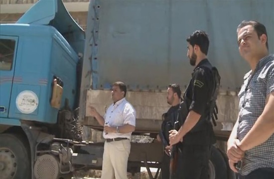 Syrians seize Turkish aid cargo in Aleppo headed to ISIS (video)