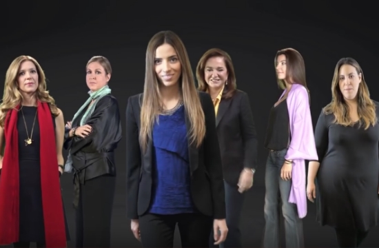 6 women in Greek Economic Forum's "Greeks of the World Welcome Home" campaign