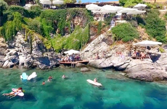 Guardian presents 10 of the best beach bars in Greece