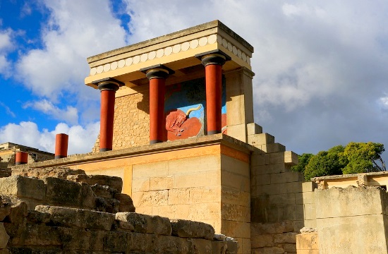 Prince Charles and Camilla visit ancient Greek site of Knossos in Crete