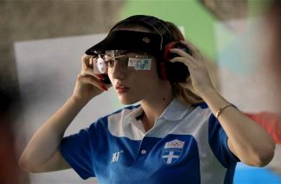 Greek olympic gold medalist Anna Korakaki breaks world record in 10m pistol