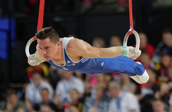 Greek wins gold medal at Gymnastics World Cup