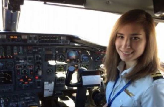 Greek-American youngest and female pilot in the US