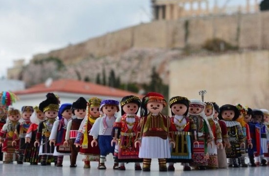 Greek youngster creates new world with “Playmogreek” dolls