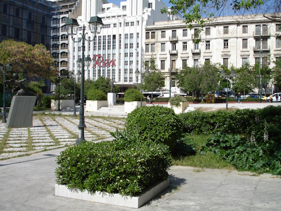 Donation to the Municipality of Athens for the renovation of Santarosa Square