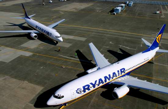 Ryanair cuts flights to Athens but adds two new routes