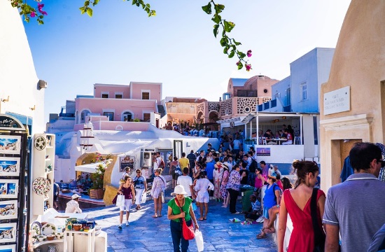 Media: Iconic Greek holiday island of Santorini reaching its limits