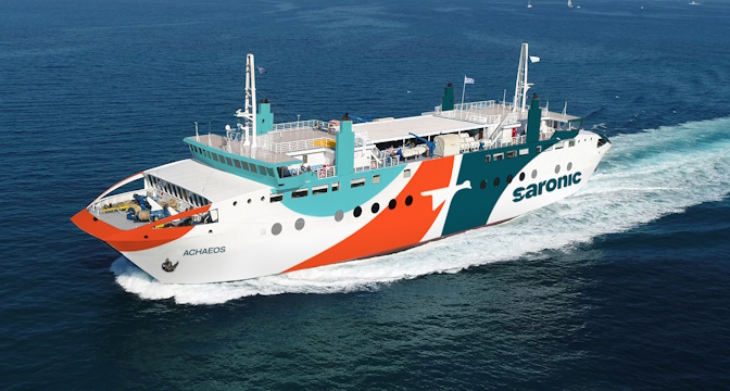 Saronic Ferries | New era, new identity