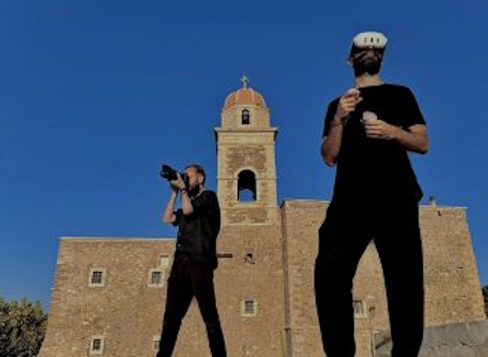 Tradition and Digital Innovation Meet at Toplou Monastery