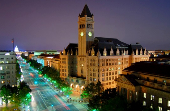 Donald Trump opens his 10th hotel in Washington, DC