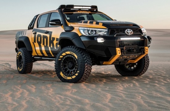 Toyota turns HiLux pickup into Tonka truck for the young at heart