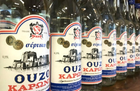 Ouzo favorite Greek drink in Holland