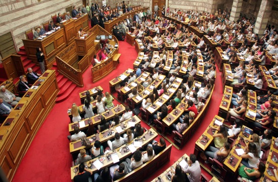 Greek government tables proposals for constitutional reforms in Parliament