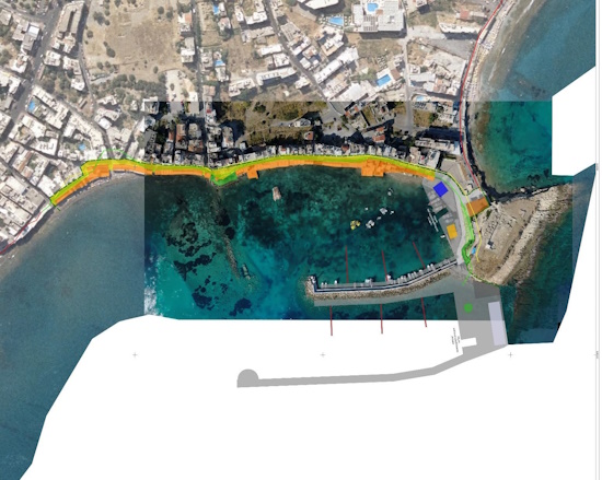 New windward pier changes the face of the port of Hersonissos