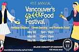 Vancouver’s 41st Annual Greek Food Festival returns this week