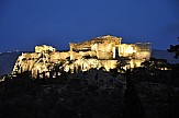 Lights out at the Acropolis on Saturday for “Earth Hour”