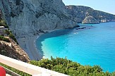 Heavenly Porto Katsiki beach on the Greek island of Lefkada