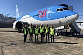 TUI welcomes the first 737 MAX on bio jet fuel