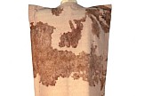 Spectacular fabric from Greek “Dark Ages” unearthed in Evia and displayed in Athens