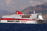 Minoan Lines inaugurates new sea route from Souda in Crete to Piraeus Port