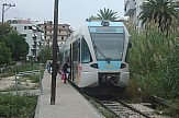 Trial route for Patras Suburban Railway extension under completion