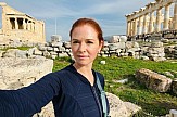 Grey’s Anatomy star Sarah Drew enchanted by Greek capital of Athens