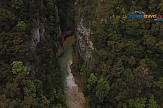 Stunning drone footage of Acheron River, the mythical way to the underworld