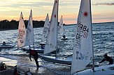 European Laser Sailing Championship in Greek port of Patras