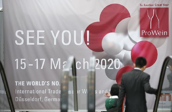 Αναβάλλεται επ’ αόριστον η ProWein 2020 στο Ντίσελντορφ