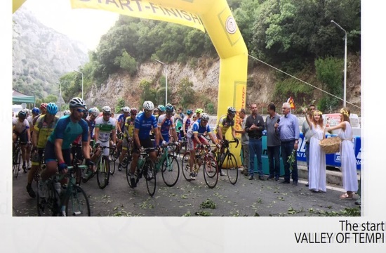 Ποδηλατικός αγώνας 3rd Tour of Daphne - The Divine Ride! Από τα Τέμπη στους Δελφούς
