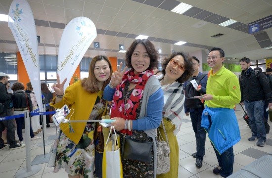 Η ελληνική κρουαζιέρα υποδέχεται τους πρώτους Κινέζους τουρίστες