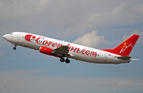 Η Corendon ακυρώνει το 15% των πτήσεών της προς Ισπανία, Τουρκία, Ελλάδα και Πορτογαλία