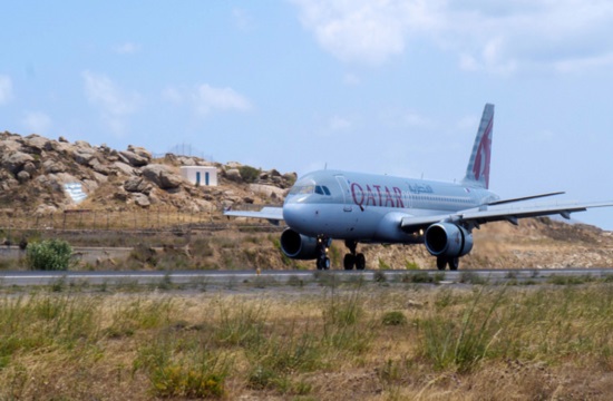 Επεκτείνει τις πτήσεις της στη Μύκονο η Qatar Airways