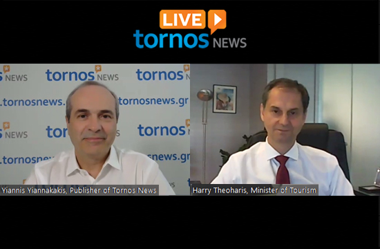 Ο Χάρης Θεοχάρης στο Tornos News Live: Εθνικό καθήκον η τήρηση των υγειονομικών πρωτοκόλλων