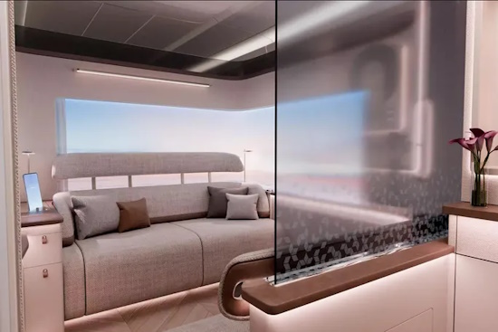 Η Airbus αποκαλύπτει τη νέα εμπειρία First Class στο A350-1000