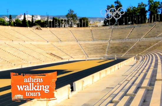 Το Καλλιμάρμαρο στις ξεναγήσεις των Athens Walking Tours προς τιμή των Ολυμπιακών Αγώνων