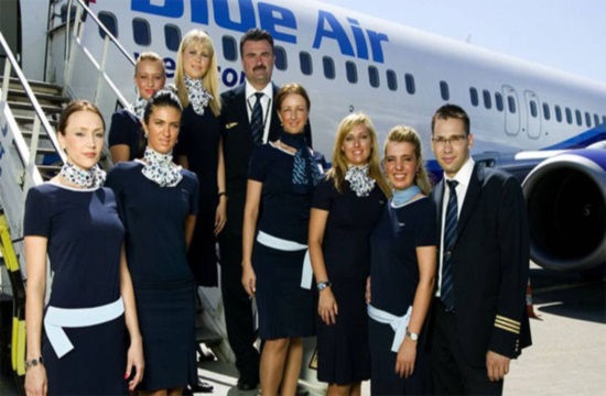 Blue Air: Νέα σύνδεση της Αθήνας με Ρουμανία το 2020