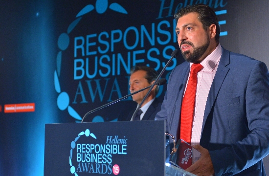 Βράβευση του ΟΛΗ στα Hellenic Responsible Business Awards 2015